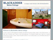 Tablet Screenshot of blackadder.co.uk